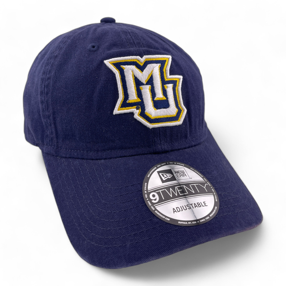 New Era Marquette University Golden Eagles NCAA Navy 9Twenty Adjustable Dad Hat